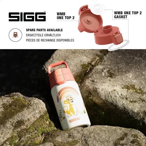 Vista 4 de SIGG - Botella de acero inoxidable para niños - Shield One - Adecuado para bebidas carbonatadas - 17 Oz