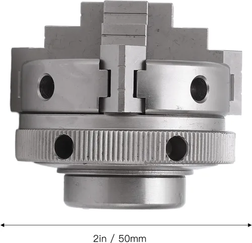 Vista 7 de Mandril de torno autocentrante, reversible de 4 mandíbulas de alta dureza Mini torno Chuck M14 45 de acero preciso para máquina herramienta
