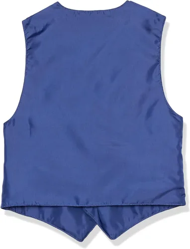 Vista 2 de Van Heusen Conjunto de traje formal de 4 piezas para niño, chaleco, pantalones, camisa de vestir con cuello y corbata