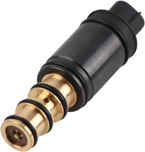 Vista 9 de Válvula de control de CA Compresor de CA Válvula de control electrónico Reemplazo del sensor de la válvula electromagnética de aire acondicionado