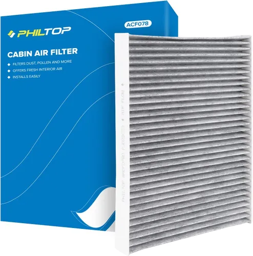 Vista 16 de PHILTOP Filtro de aire de cabina con carbón activado, compatible con CF10612 Smart Fortwo 2008, 2009, 2010, 2011, 2012, 2013, 2014, 2015-2018, Smart