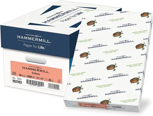 Vista 33 de Hammermill - Papel de color, papel de impresora color ante de 20 libras, 8.5 x 11 pulgadas - 1 resma (500 hojas), fabricado en los Estados Unidos
