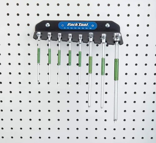 Vista 6 de Park Tool THT-1 - Juego de llaves deslizantes compatibles con Torx con mango en T, color plateado herramientas manuales para bicicleta