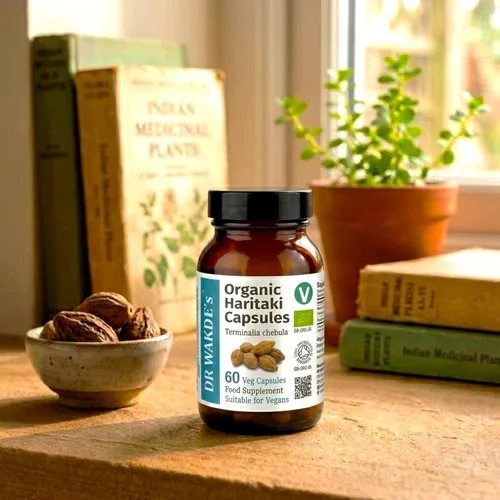 Vista 11 de DR WAKDE'S® Cápsulas Haritaki (Terminalia chebula/Hirda) I 100% Herbal I 60 Cápsulas Vegetales I Suplemento ayurvédico I Descuentos por cantidad I
