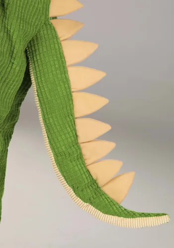 Vista 4 de Disfraz de Cocodrilo de Peluche para Niños Multicolor