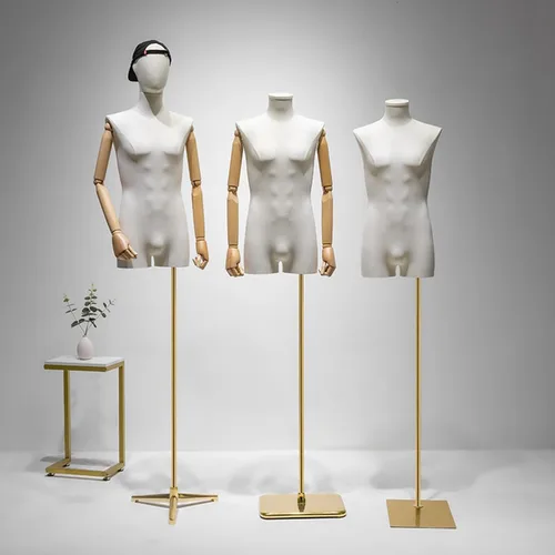 Vista 6 de Forma de vestido masculino, maniquí de altura ajustable para hombre, cuerpo completo con abdominales, maniquíes de hombre, torso con soporte, sin