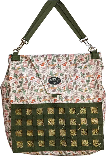 Vista 10 de Professional's Choice Bolsa de heno de alimentación lenta Armadillos Top Loading Design, Detachable Hangers, Durable Webbing