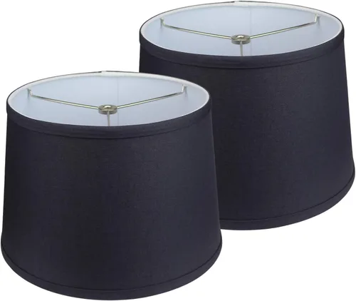 Vista 42 de FenchelShades.com - Juego de 2 pantallas de lámpara de 10 pulgadas de diámetro superior x 12 pulgadas de diámetro inferior x 8 pulgadas de altura