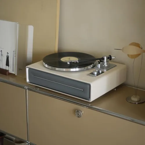 Vista 6 de syitren SEVIA Tocadiscos Vintage Tornamesa para Discos de Vinilo con Altavoces Integrados Bluetooth Fonógrafo Retro Adjustable