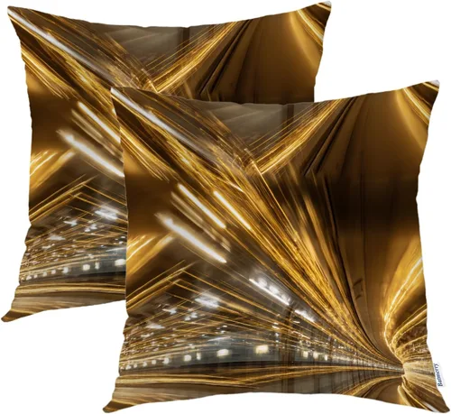 Vista 11 de Batmerry Flowers with Stems Throw Pillow Covers, Beautiful Floral Decorative Pillow Covers Digital Printing Blended for Couch Sofa Bed Invisible