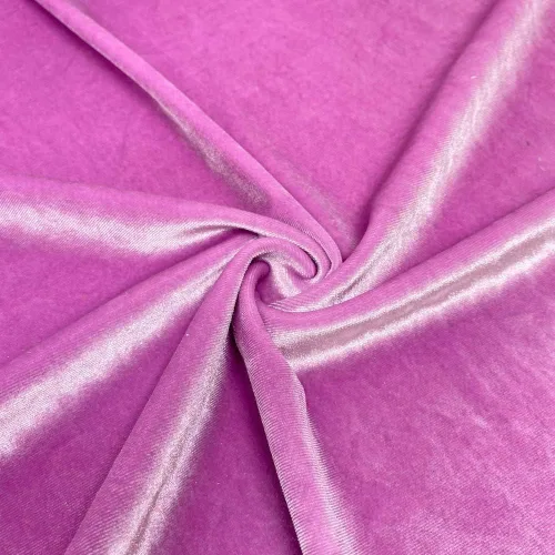 Vista 12 de Valentina Textile Inc La tela de terciopelo elástico mide 58/60 pulgadas de ancho (1 yarda, azul bebé)