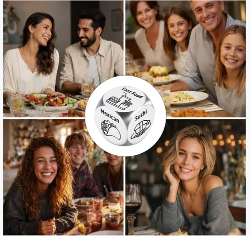 Vista 8 de Regalos de novio para novio, regalos para hombres, mujeres, adultos jóvenes, hijos, comida, dados, cita, noche, regalos de graduación, para él