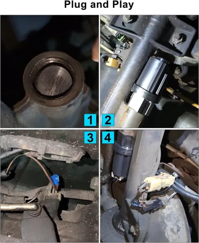 Vista 5 de Actuador 4WD compatible con Chevrolet Blazer Tahoe K1500 K2500 Suburban K3500 Yukon 1988-1996 Reemplazo 600-490 26060073 88959465