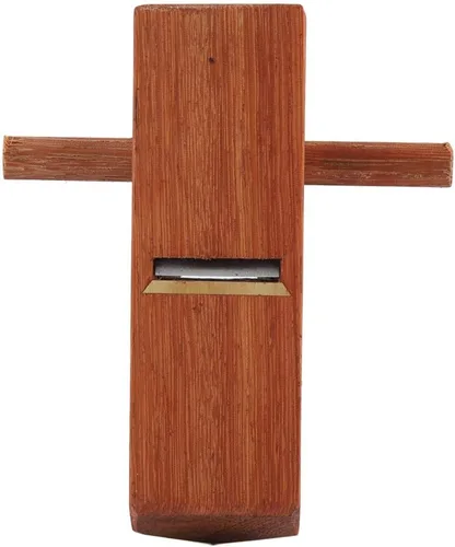 Vista 4 de Plano de carpintería para carpintería portátil mini cepilladora de carpintero con hoja de acero (5.000 in) afeitado suave y madera para juntas