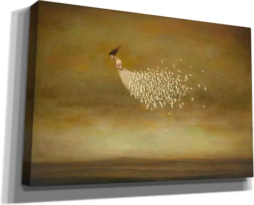 Vista 2 de Epic Graffiti 'Freeform' de Duy Huynh, arte de pared en lienzo, 18 x 12 pulgadas