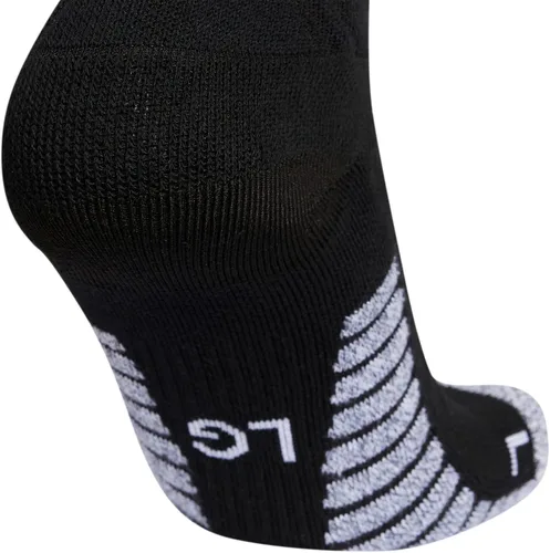 Vista 5 de adidas Calcetines de fútbol unisex adizero (1 par) acolchados sobre la rodilla de ajuste largo para hombres y mujeres
