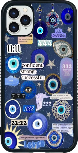 Vista 401 de Funda de teléfono Qizijio estilo azteca a prueba de golpes y protectora para iPhone 7/8/SE