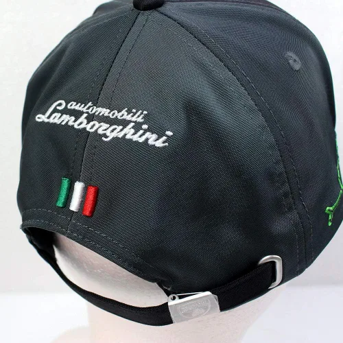 Vista 5 de Sombrero de viaje Lamborghini Squadra Corse 2020, Negro