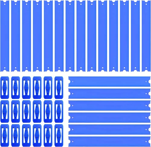 Vista 8 de Piezas de repuesto para constructor de rieles de 3 pies, compatibles con Constructor de orugas rectas de 8 piezas con conectores incluidos, 3 pies