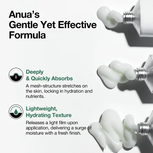Vista 5 de Crema para manchas rojas Anua Heartleaf Centella, hidratante facial para alivio de la piel, Niacinamida, Centella, Pantenol, tratamiento localizado