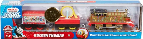 Vista 6 de Thomas & Friends Tren motorizado Golden Thomas