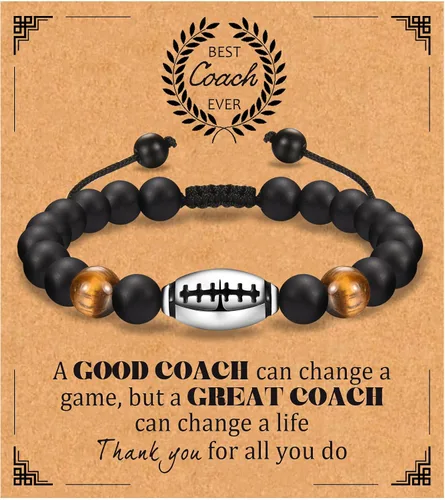 Vista 12 de EPIRORA Regalos para adolescentes, pulseras de fútbol, baloncesto, béisbol, fútbol americano, regalos de cumpleaños para hijo, nieto, hermano