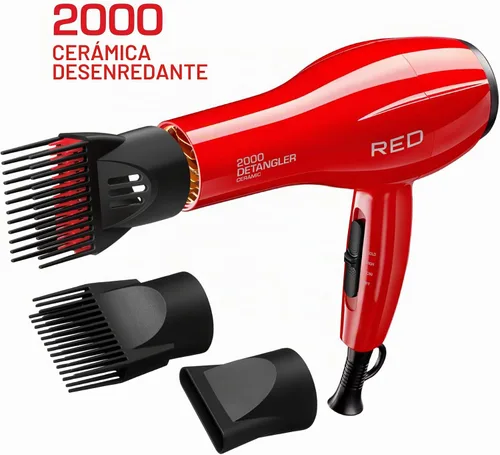 Vista 3 de Secador de cabello Red Kiss, Rojo