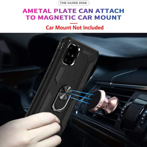 Vista 6 de STARSHOP Funda para teléfono Samsung Galaxy S20 FE 5G, con protector de pantalla de vidrio templado incluido, funda protectora de grado militar a