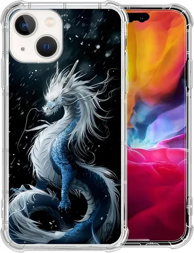 Vista 94 de CARLOCA Funda compatible con iPhone 7 Plus para niña, transparente con increíble diseño de nebulosa espacial, diseño de plástico a prueba de golpes