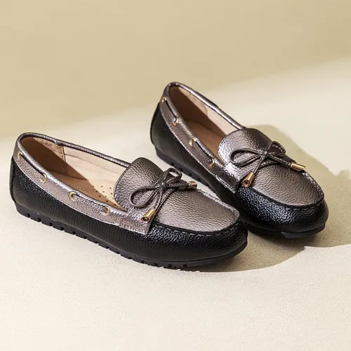 Vista 5 de Mocasines casuales para mujer, zapatos planos elegantes y cómodos