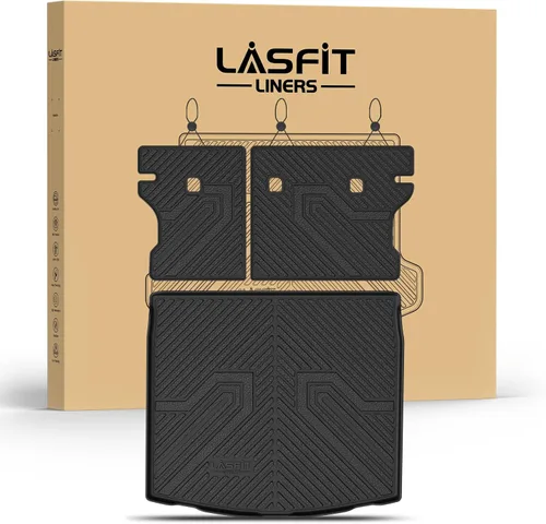 Vista 23 de LASFIT - Tapetes hechos a la medida para tu vehículo específico, de elastómero termoplástico, duraderos, revestimiento protector para todo clima