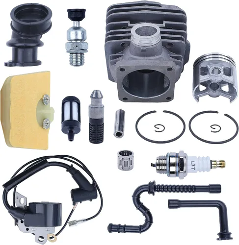 Vista 5 de Kit de pistón de cilindro de 1.890 in para Stihl MS360 036 034S MS360C MS360PRO 1125 020 1215, Cojinete de aguja de pistón, Bobina de encendido