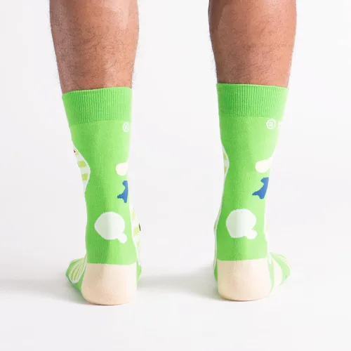 Vista 3 de Sock It To Me - Calcetines con diseño de extraterrestres y del espacio para hombre