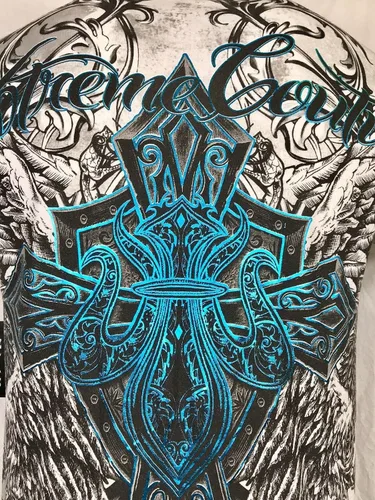 Vista 7 de Xtreme Couture by Affliction Camiseta para hombre Bastille Mass