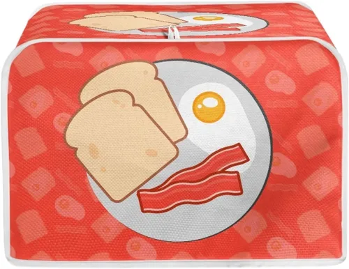 Vista 27 de AFPANQZ Cubiertas de tostadora de arce para gatos 3D, cubiertas de protección para horno, tostadora de pan, cubiertas de protección para tostadora a