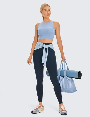 Vista 71 de CRZ YOGA - Butterluxe Leggings de cintura alta para mujer, leggings de entrenamiento, pantalones extrasuaves para hacer yoga o descansar, 28 pulgadas