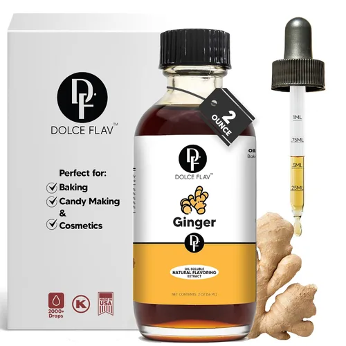 Vista 82 de Dolce Flav Extracto Natural de Anís – 1 Galón Soluble en Aceite Kosher, Sin Azúcar, Aromatizante Concentrado de Anís de Regaliz para Hornear