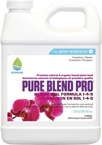 Vista 11 de Botanicare Pure Blend Pro Bloom Soil, Nutriente para Frutas y Flores, 1-4-5, 1 gal.