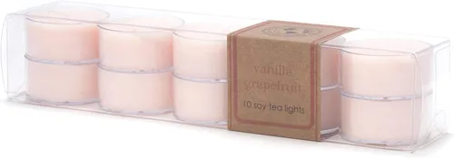 Vista 78 de ECO CANDLE CO. Vela reciclada, té negro y miel, 6 oz. - Aromas de té picante, nuez moscada, miel y naranja - 100% cera de soja, sin plomo, etiqueta