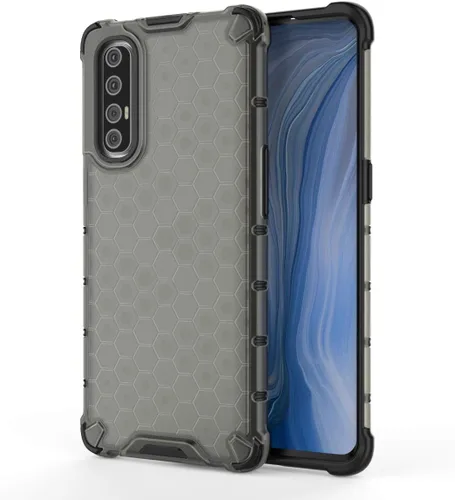 Vista 2 de Funda para Oppo Reno3 Pro 4G, funda para Oppo Reno3 Pro 4G, color negro