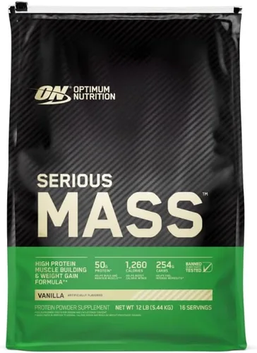Vista 15 de Proteína para ganar peso Serious Mass Gainer de Optimum Nutrition, 1054620, Banana, 1, 1