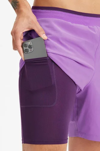 Vista 4 de Fabletics Pantalones cortos The Fundamental II (forrado), para hombre