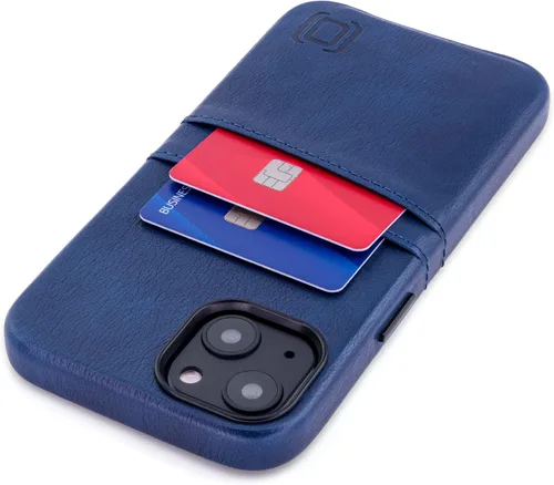 Vista 12 de Dockem Funda tipo cartera para iPhone 13 con placa de metal integrada para montaje magnético y 2 bolsillos para tarjetas de crédito: Exec M2, piel
