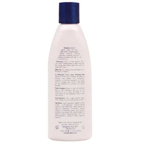 Vista 2 de Noodle & Boo Gel de baño y cabello 2 en 1 para recién nacidos