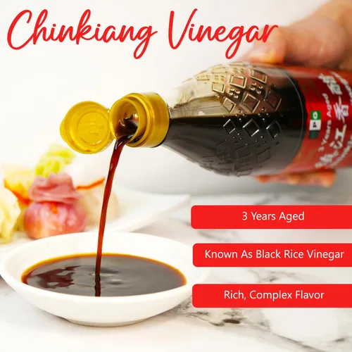 Vista 5 de NPG Vinagre Chinkiang 19.61 onzas líquidas y vino de cocina Shaoxing Premium 33.81 onzas líquidas