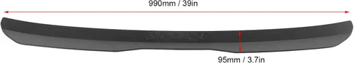 Vista 6 de Fydun Alerón trasero de techo ABS para Seat Maxton MK1-MK7, 2000-2021, ajuste universal para hatchback
