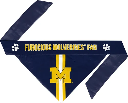 Vista 35 de Littlearth Bandana unisex NCAA para mascotas, reversible
