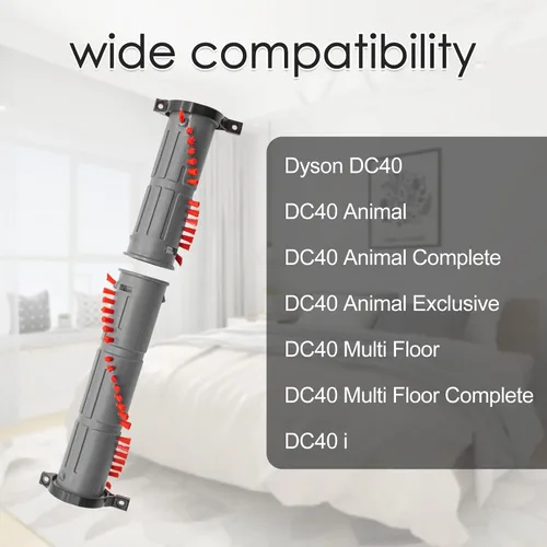 Vista 5 de Rodillo de cepillo de repuesto para aspiradora Dyson DC40, compatible con parte # 924405-01