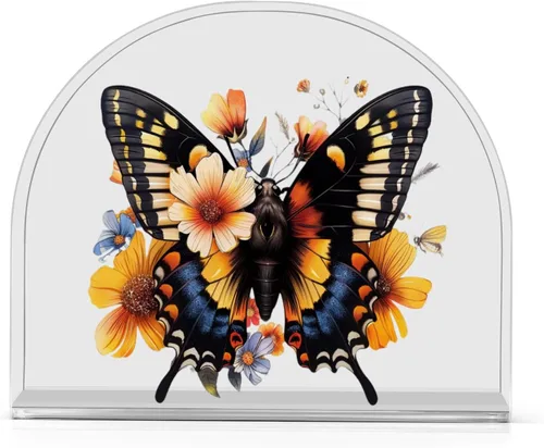Vista 16 de Servilletero de abeja para mesa, dispensadores de servilletas de tejido acrílico, servilleteros de cóctel para cocina, mesa de comedor, bar