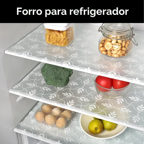 Vista 4 de Cooyes - Revestimiento para estantería de alacena, refrigerador, cajón, cocina, tapete no adhesivo lavable, a prueba de aceite, de 11.8 x 118